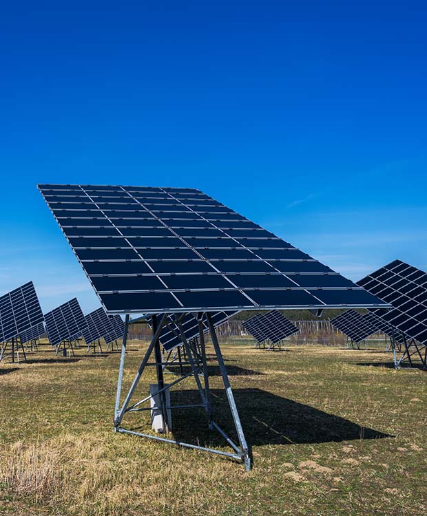 Alternative energy creation with solar panels